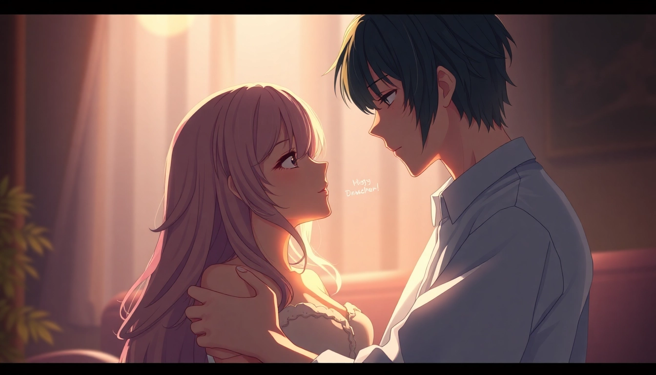 Vivid NSFW AI-generated scene featuring realistic anatomy and expressive characters demonstrating emotional connection for adult content.