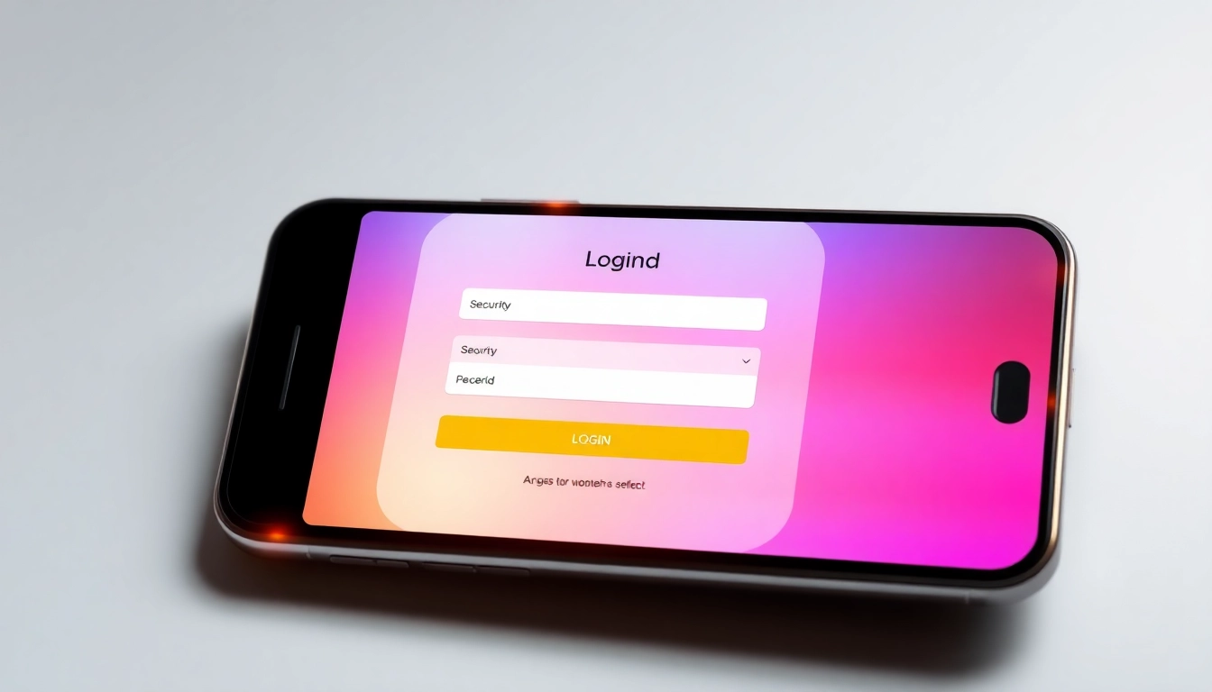 Gold365 Login portal accessed via mobile device, showcasing secure sign-in with easy navigation for users seeking fast access to betting services.