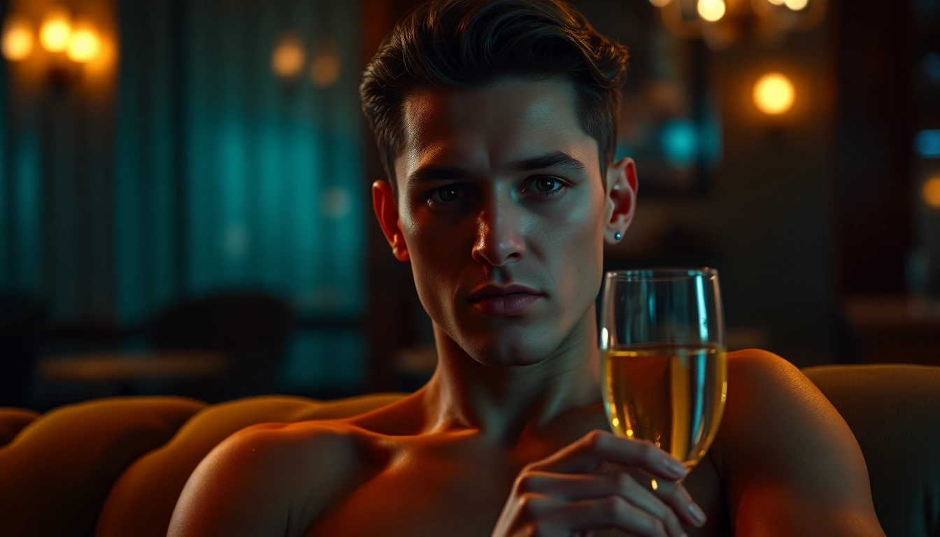 AI Porn Generator hyperreal adult portrait with cinematic lighting and moody ambiance