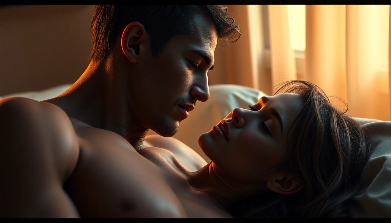 An NSFW AI generator creating hyper-realistic adult visuals with detailed textures and emotional depth.