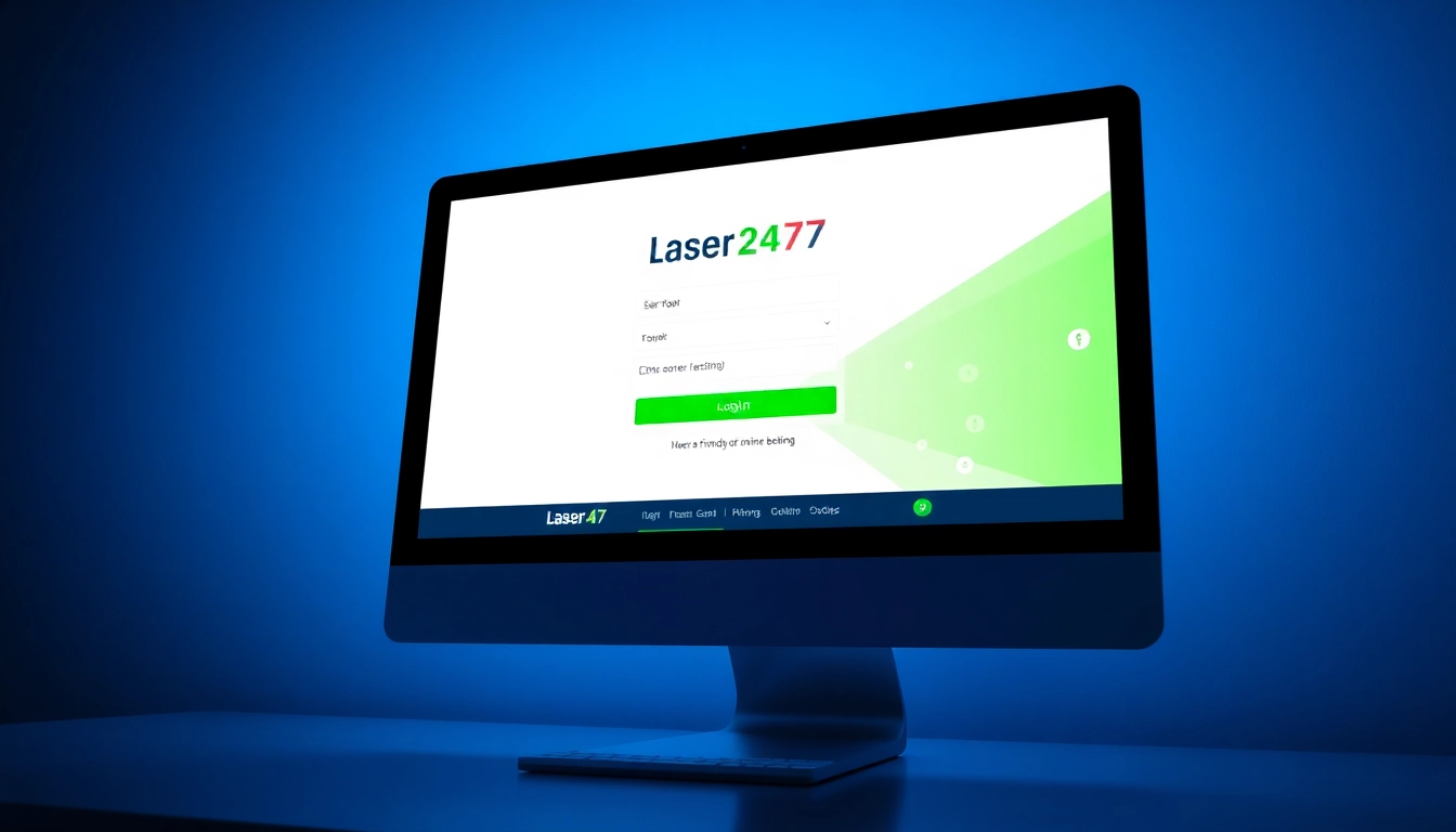 Laser247 Login process on a secure smartphone screen, highlighting ease of access, modern design, and reliable online betting platform features.
