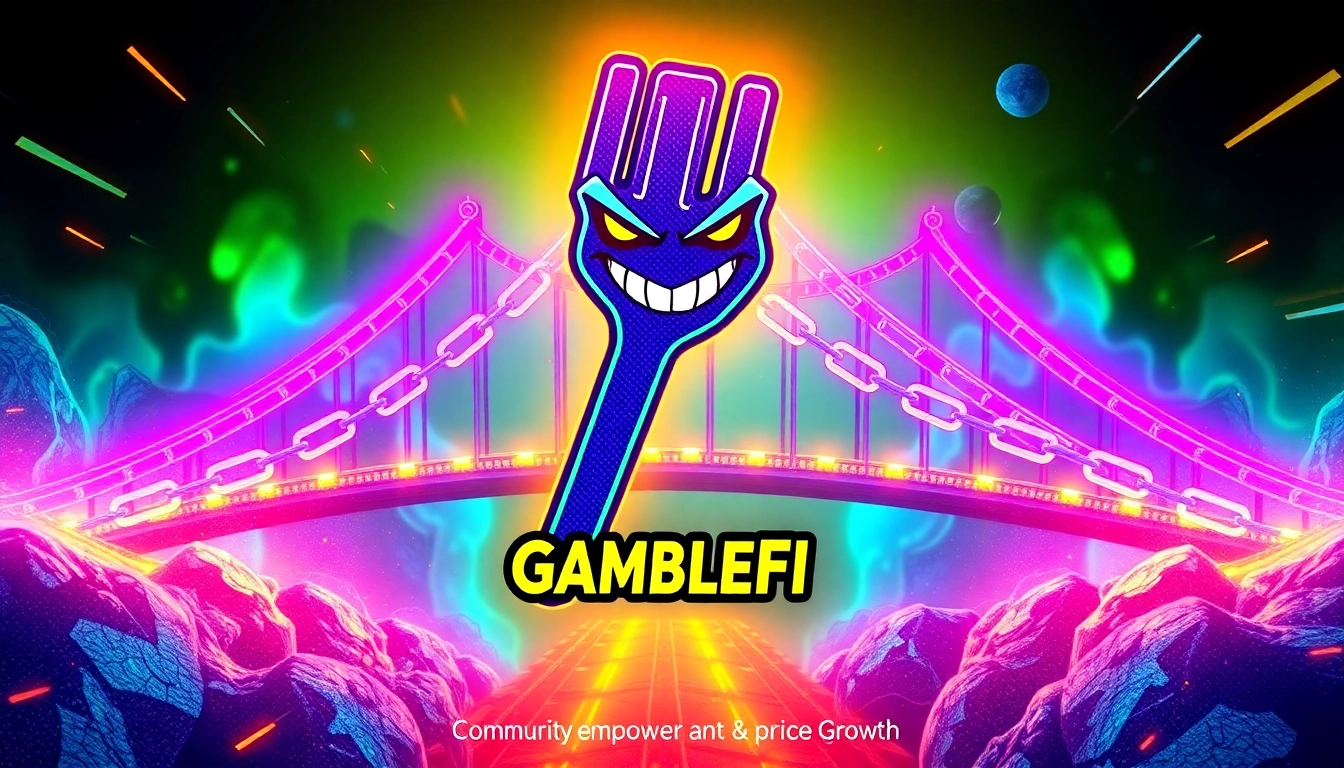Engaging scene illustrating Angry Pepe Fork Revolution with multi-chain bridges and GambleFi